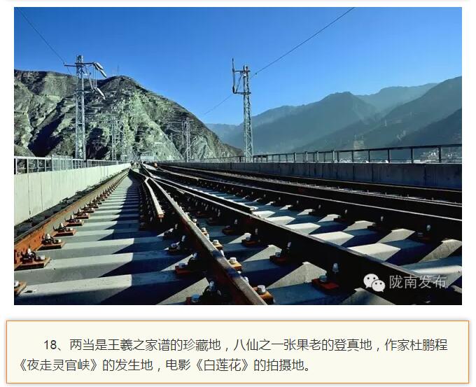 蘭渝鐵路最早由孫中山先生提出？在隴南，你不知道的事兒還有……