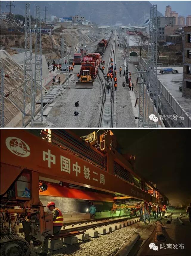 蘭渝鐵路最新進(jìn)展！除胡麻嶺隧道外已全線(xiàn)鋪通