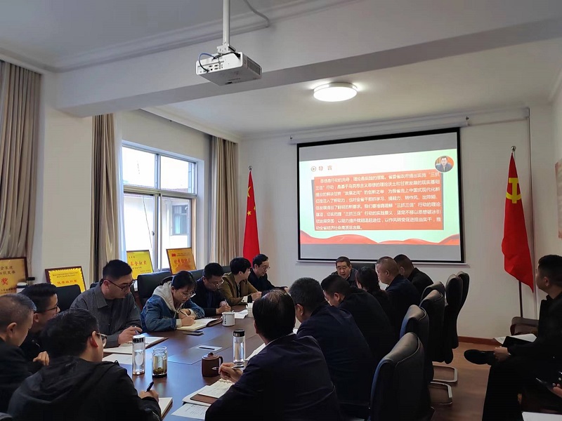 【“三抓三促”行動進行時】市龍江城鄉(xiāng)集團開展“隴南要發(fā)展，我該謀什么”——圍繞“加快集團公司高質(zhì)量發(fā)展，我該謀什么”專題研討